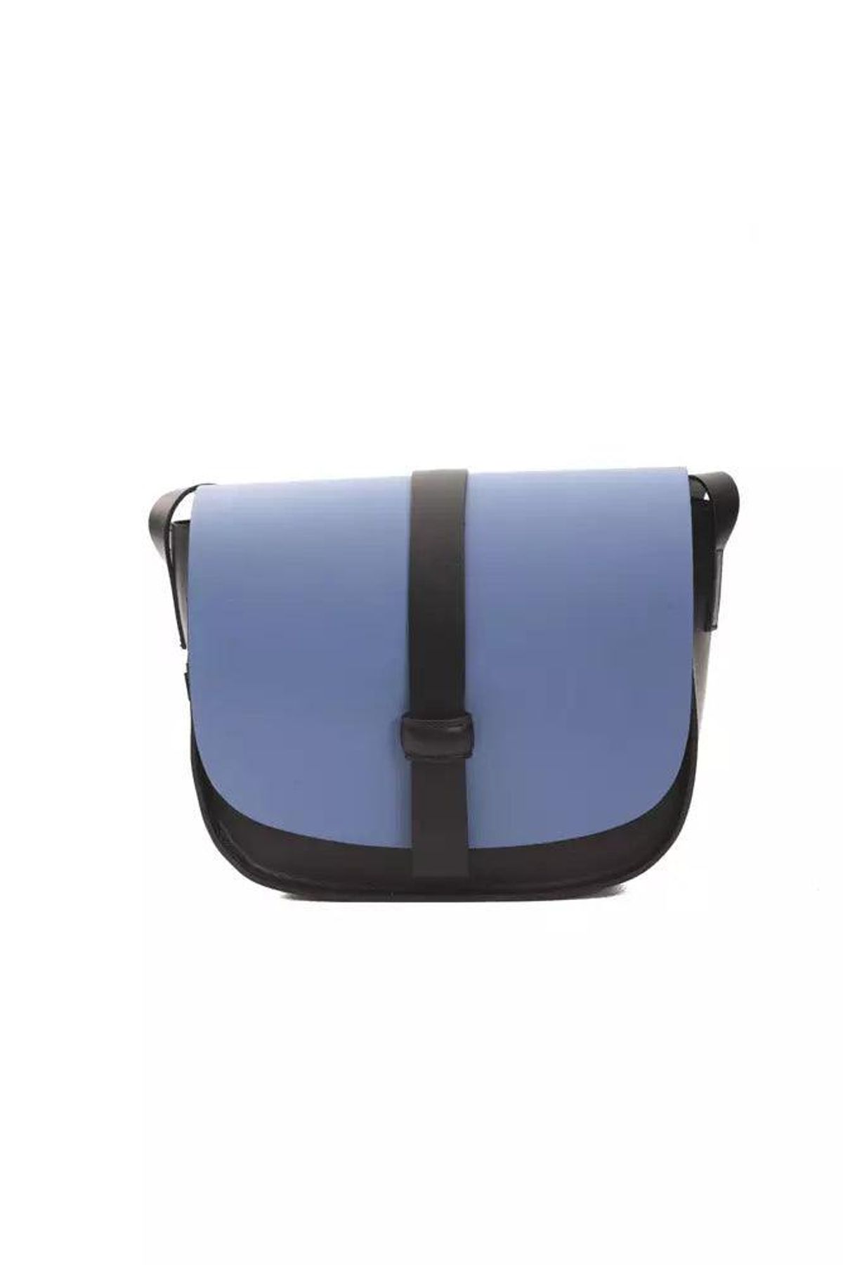 Pompei Donatella Blue Leather Dame Crossbody Bag