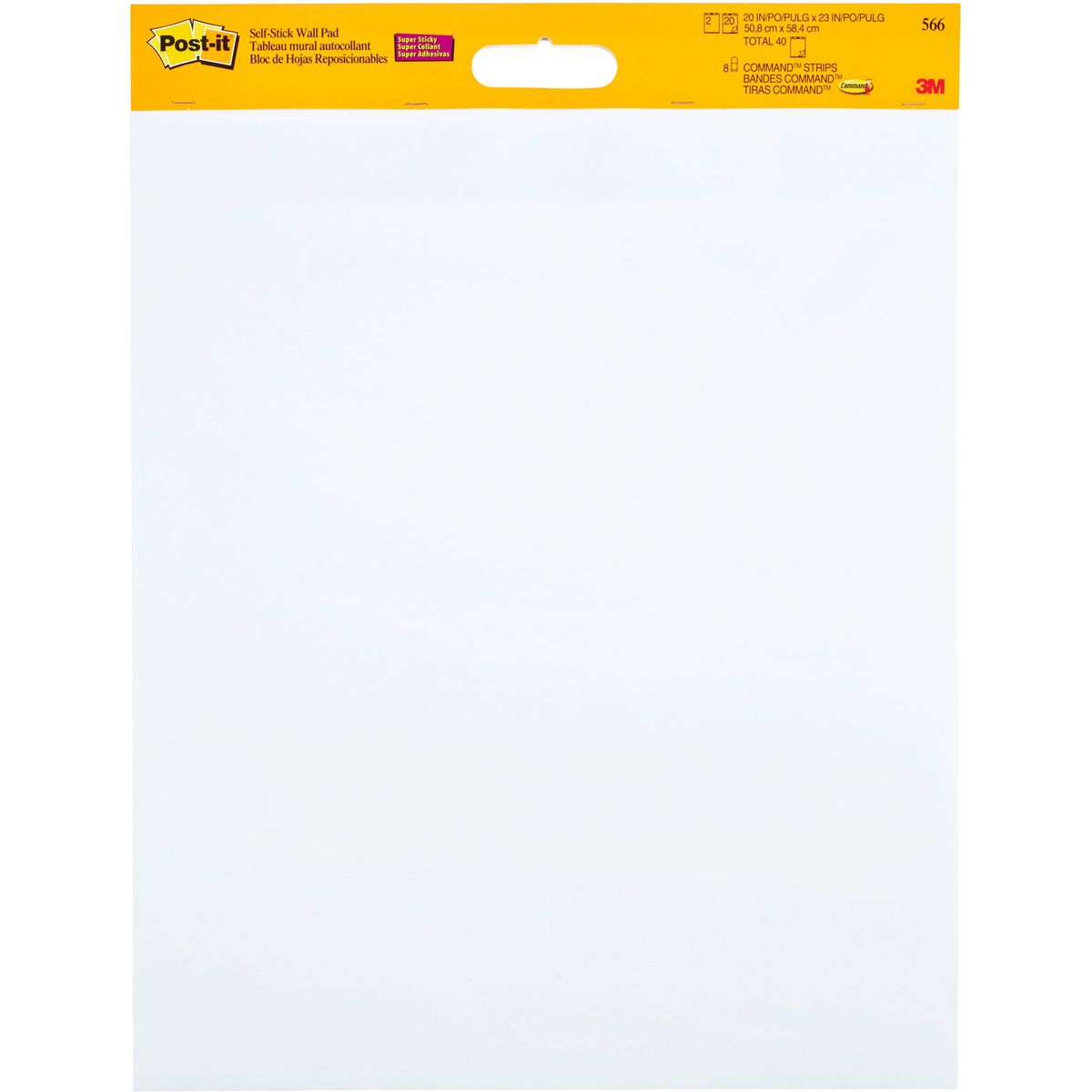 Post-it flipoverpapir B50.8 cm x L58.4 cm 2 stk