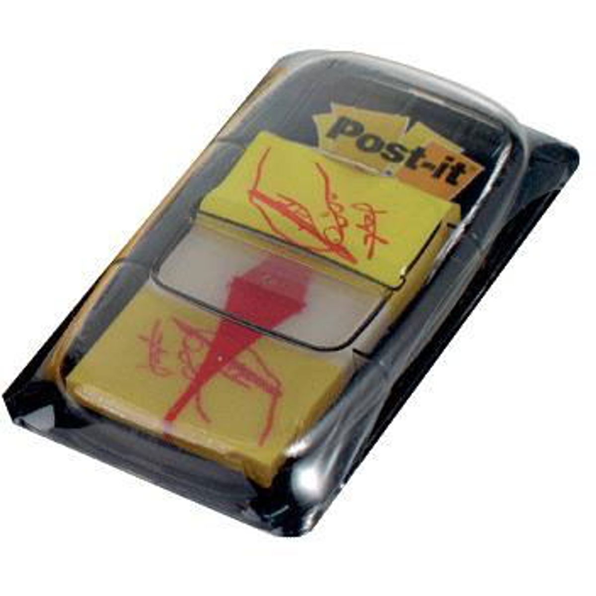 Post-it indexfaner 43 mm x 25 mm, flerfarvet