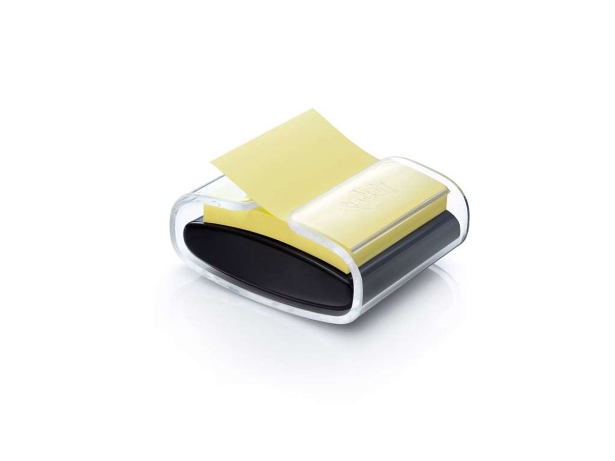 Post-it Z-notes Dispenser PRO Sort/klar Incl. 1 Canary Yellow R330 Blok