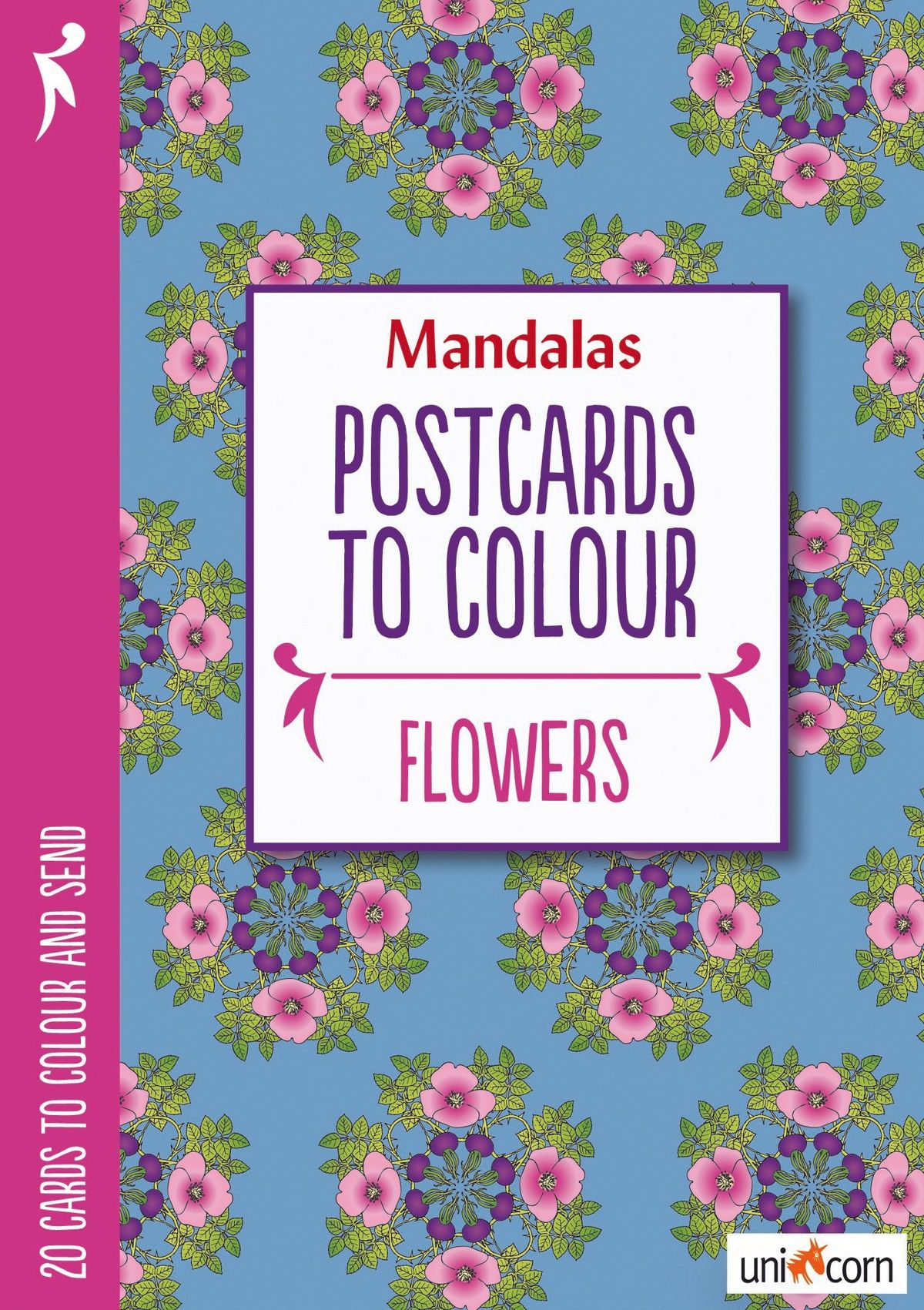 Postcards to Colour - FLOWERS