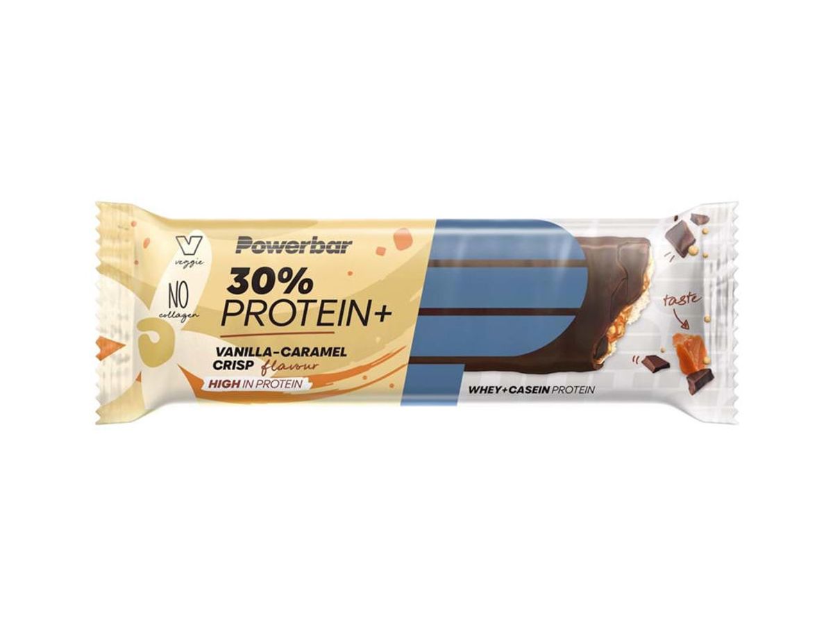 Powerbar 30% Proteinplus - Karamel/Vanilje 55 gram.