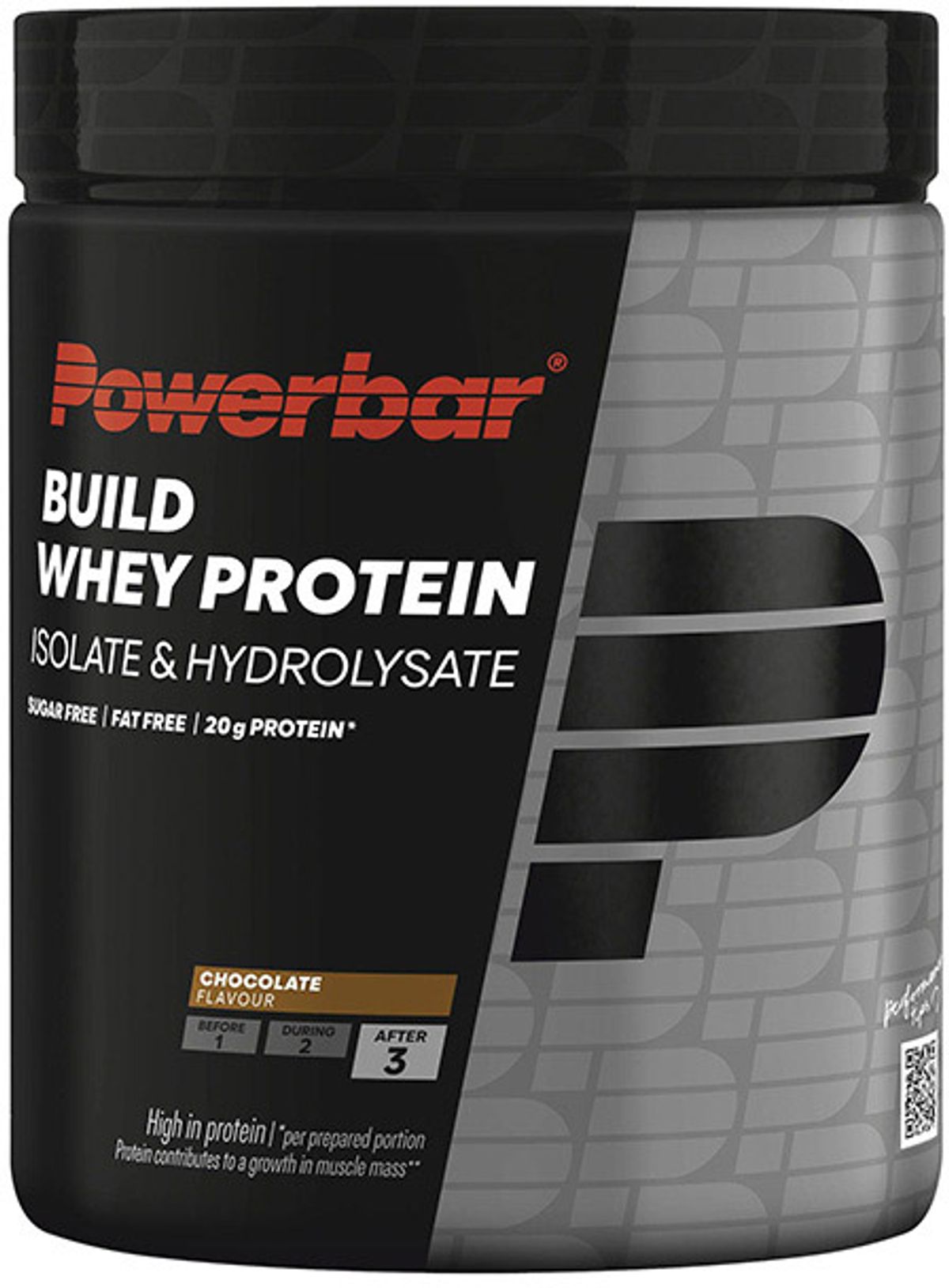 PowerBar Build Whey Protein - Chocolate - 572g