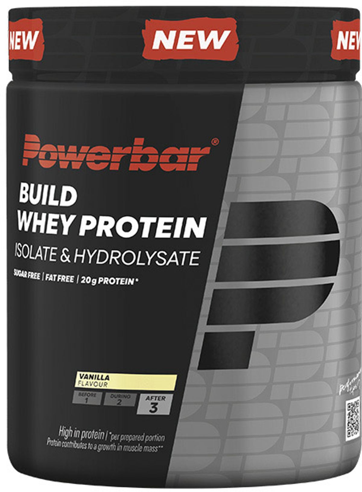 PowerBar Build Whey Protein - Vanilla - 550g