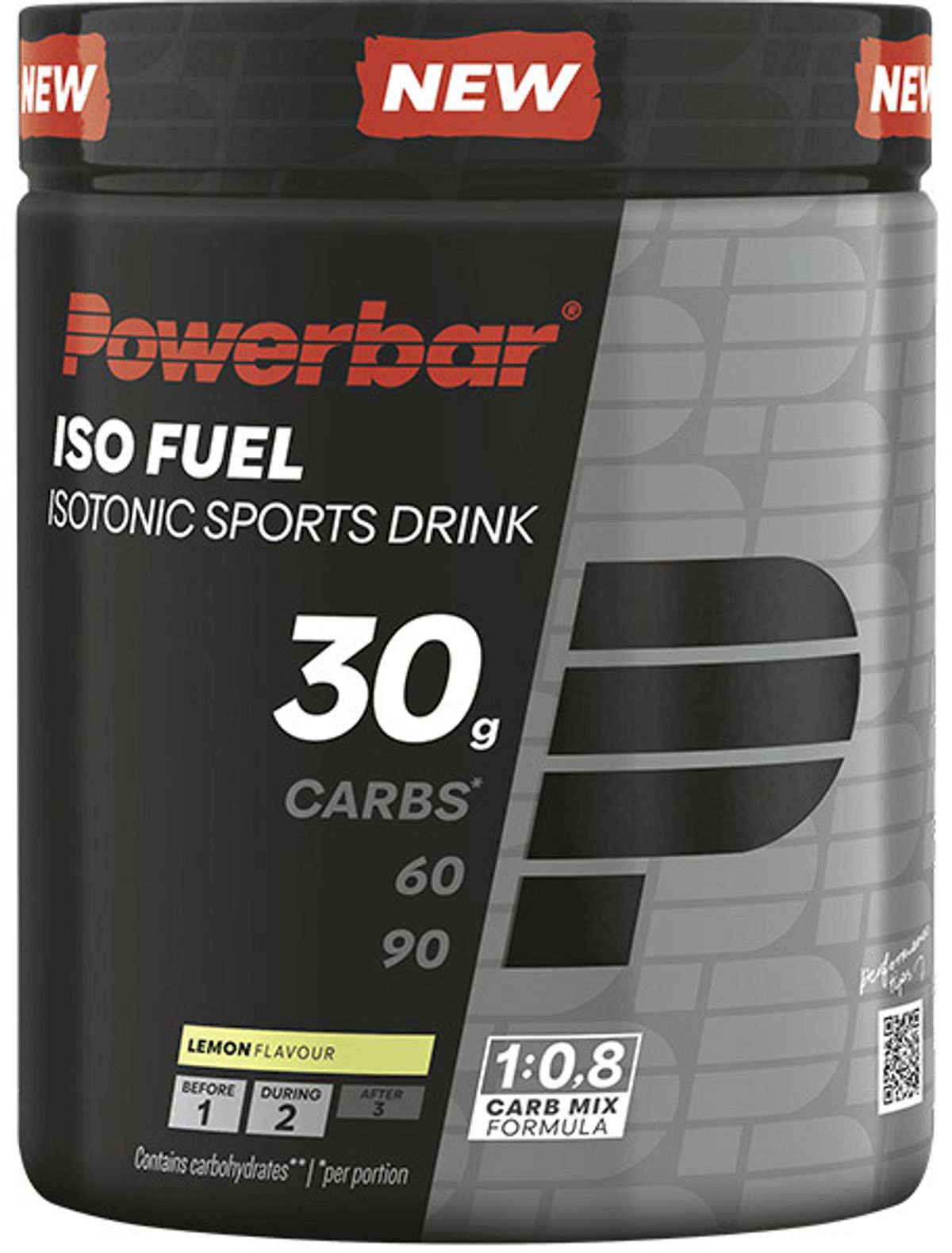 PowerBar Iso Fuel 30 Sports Drink - Lemon - 608g