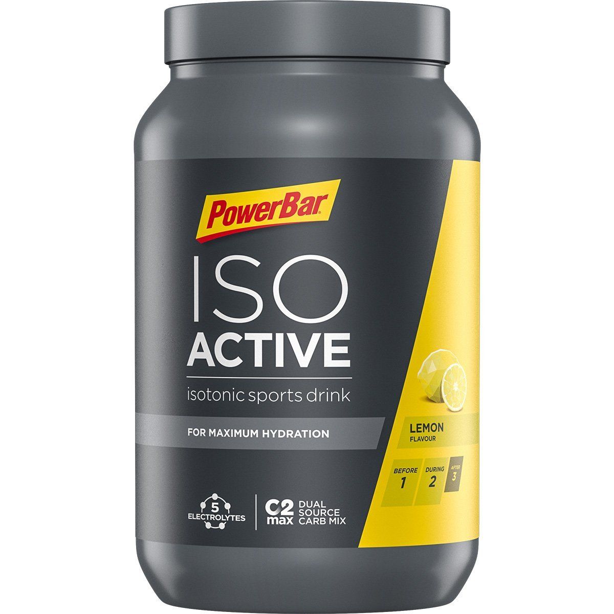 Powerbar IsoActive - Energipulver - Lemon 1.320g