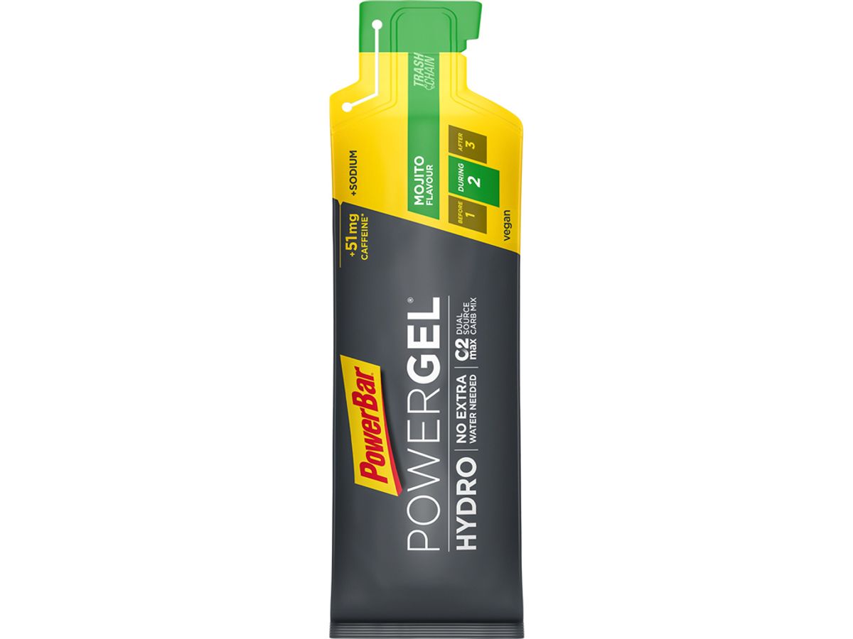 Powerbar PowerGel Hydro - Mojito med koffein - 67 ml.