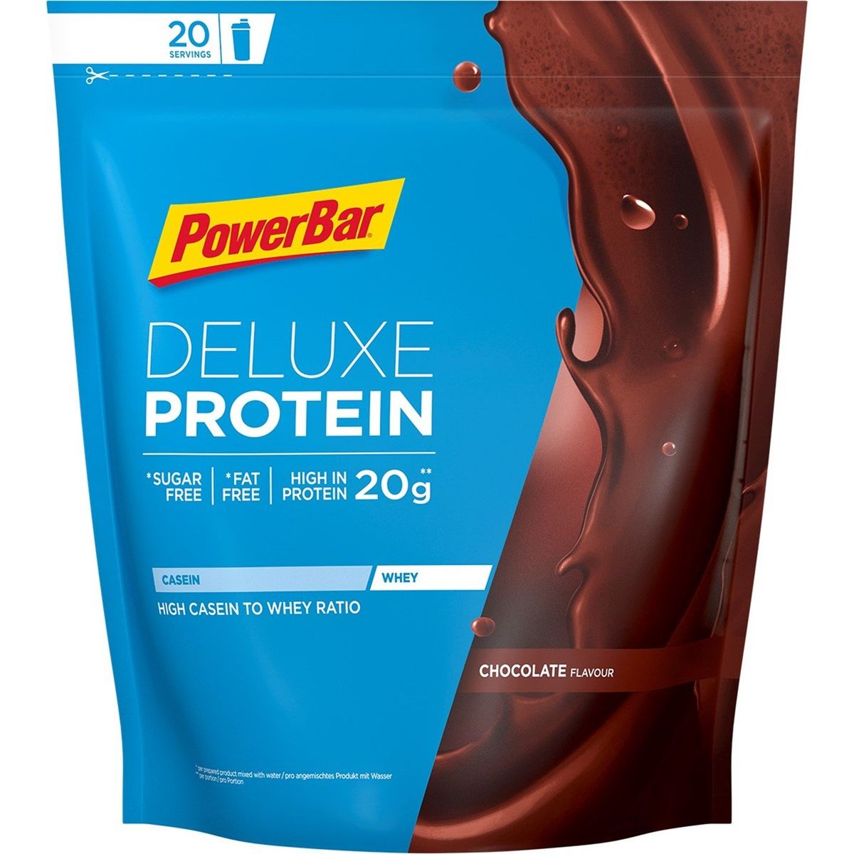 Powerbar Protein Deluxe 80% - Protein pulver - Chocolate 500g