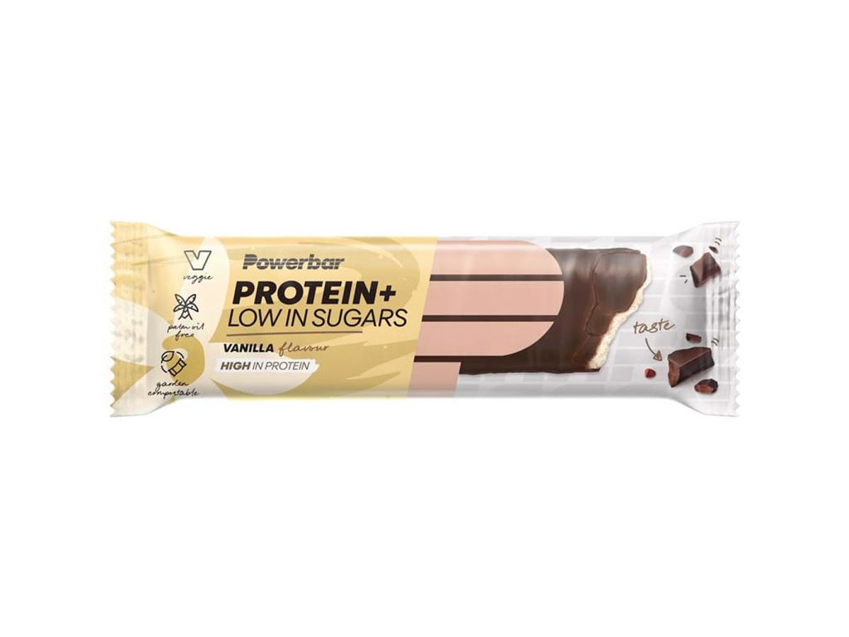 Powerbar Protein plus - Vanilje - Low sugar - 35 gram.