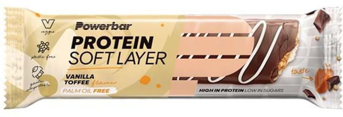 PowerBar Protein Soft Layer Bar - Vanilla Toffee - 40g