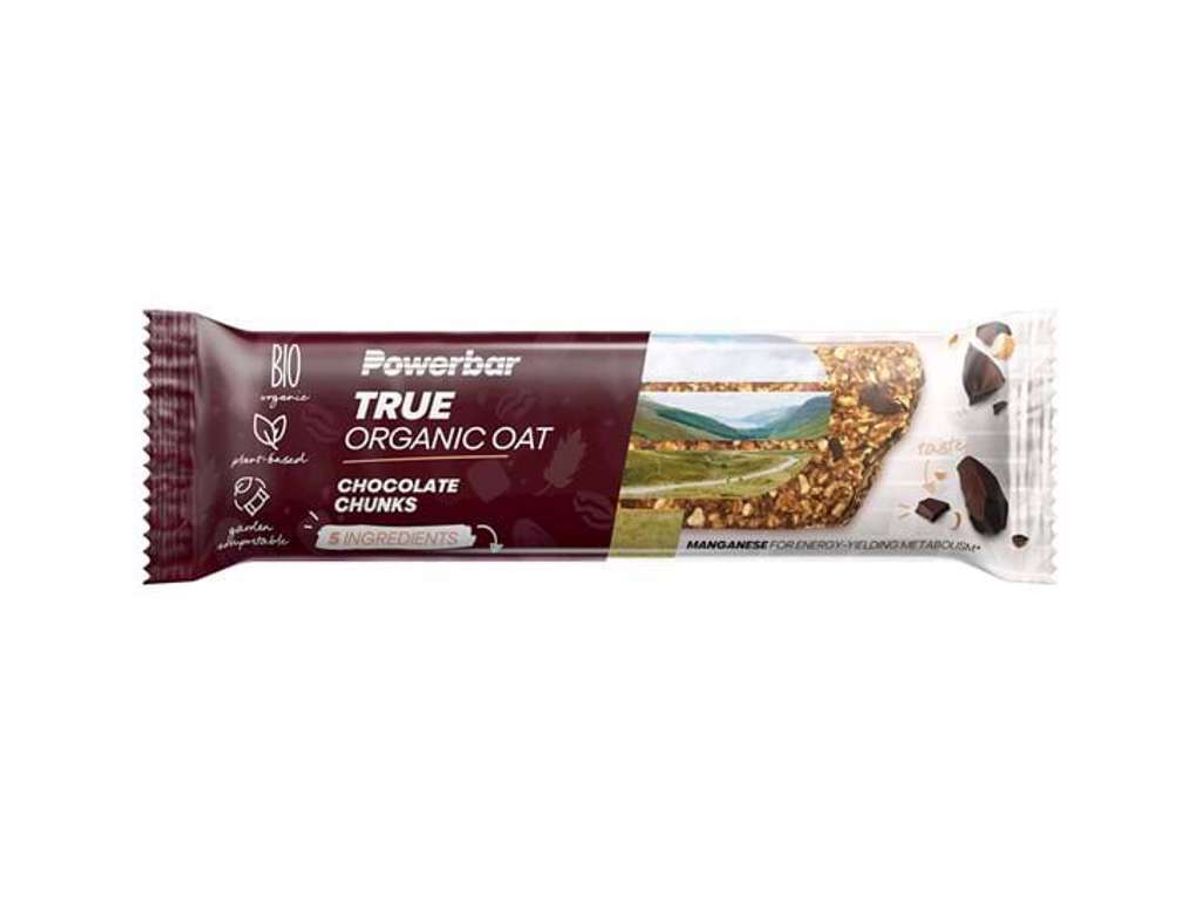 Powerbar True Organic - Oat bar - Chocolate chunks - 40 gram