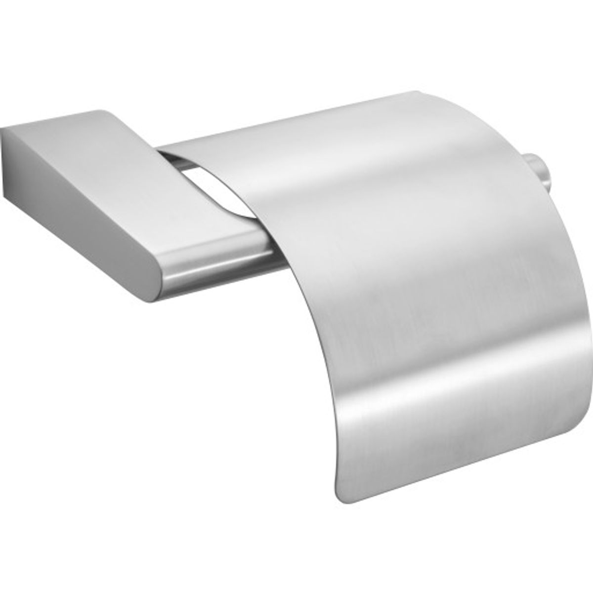 Pressalit Style toiletrulleholder, børstet rustfrit stål