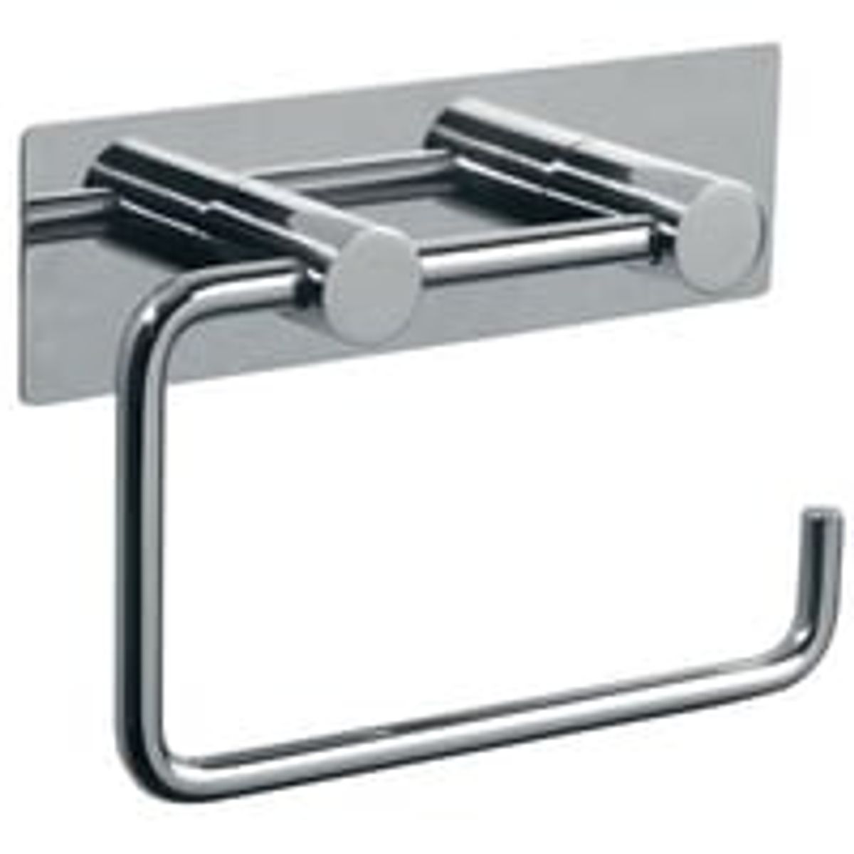 Pressalit Toiletpapirholder med bagplade. Rustfri stl