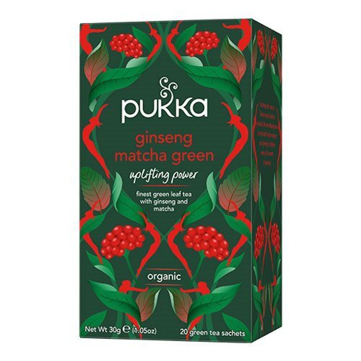 Pukka Ginseng matcha green tea Økologisk - 20 breve