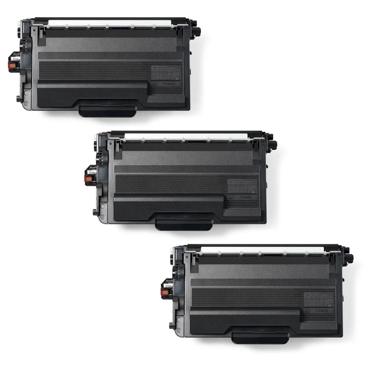 Rabat sæt! 3 stk. TN3600 sort toner 9.000 sider i alt - Kompatibel Brother - TN-3600