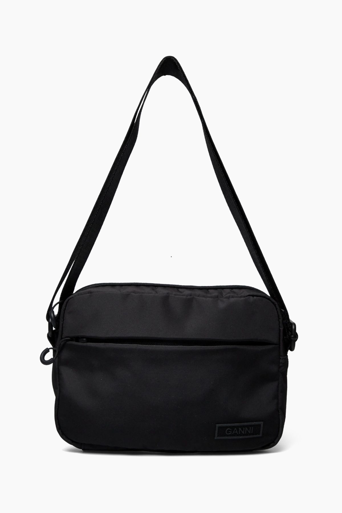 Recycled Tech Festival Bag - Black - GANNI - Sort One Size