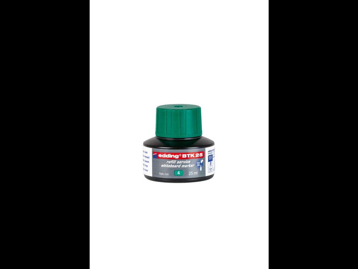 Refill Edding ink Whiteboard 25 ml Grøn