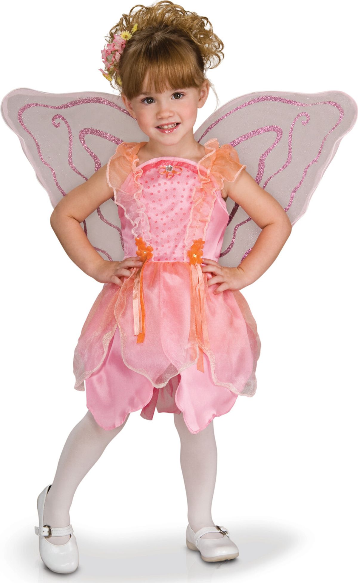 Rubies - Fairy Dress With Wings (104 Cm)