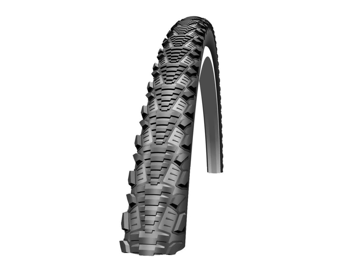 Schwalbe CX Comp Kevlar-Guard Cross med refleks sider - Tråddæk - 700x35c