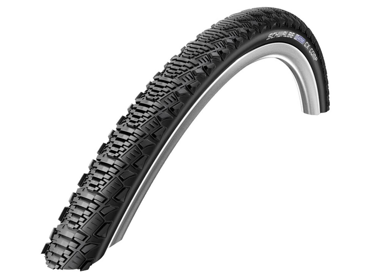 Schwalbe CX Comp - Kevlar-Guard Cross - Tråddæk - 26x2,00 (50-559) - Sort