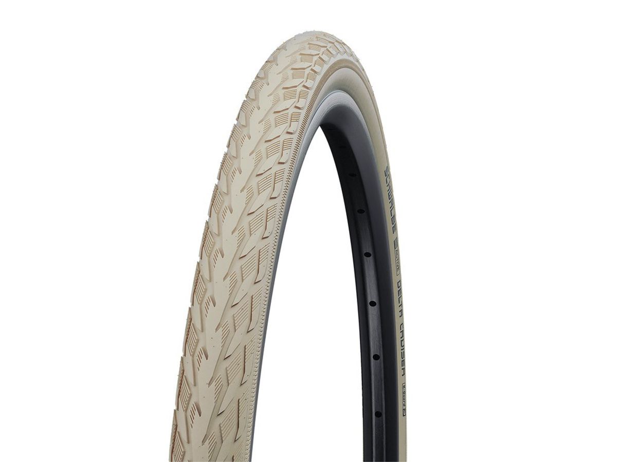 Schwalbe Delta Cruiser Plus - PunctureGuard - 28x1,40 (37-622) Creme refleks