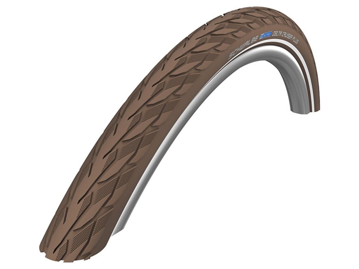 Schwalbe Delta Cruiser Plus Standard Cykeldæk - 37-622 - Brun