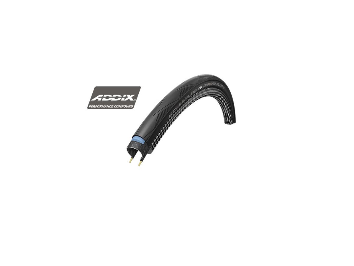 Schwalbe Durano Plus - Addix Tråddæk - 700x25c (25-622) Sort