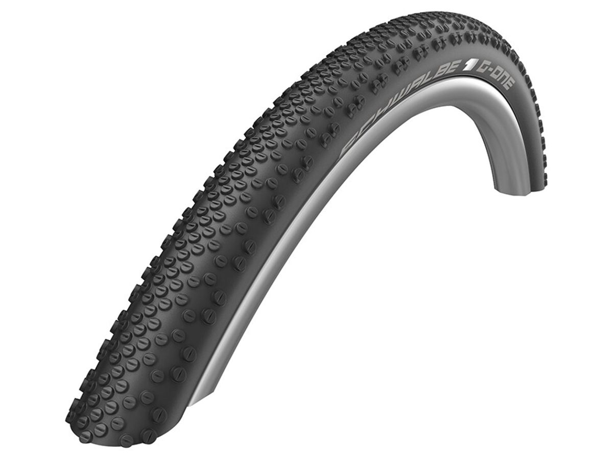 Schwalbe G-One Bite - Gravel Foldedæk - 27,5x2,10 (54-584) Sort