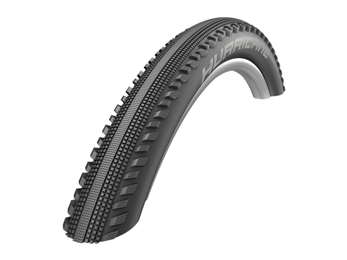 Schwalbe Hurricane - All Terrain Tråddæk - 27,5x2,0 (50-584) E-50 - Sort refleks