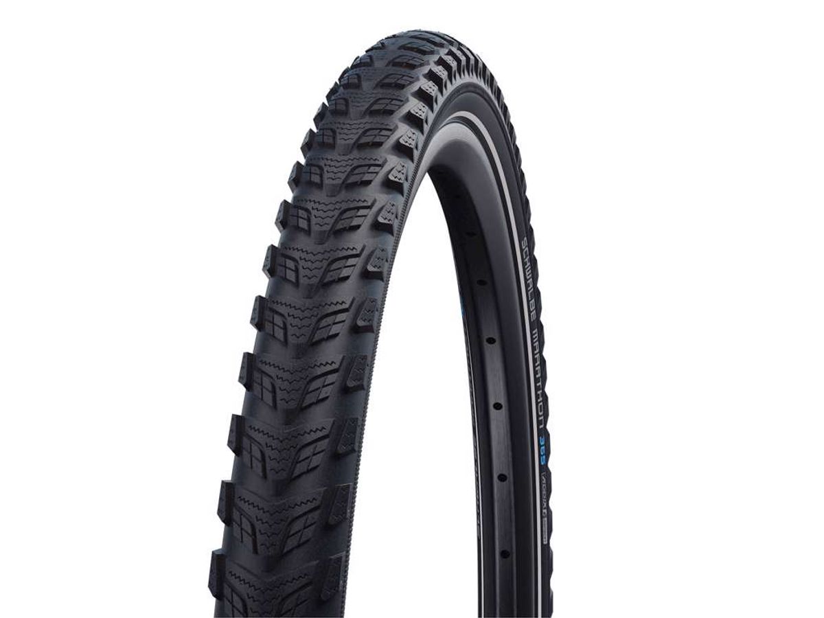 Schwalbe Marathon 365 - Addix 4Season GreenGuard - Tråddæk - 20x1,50 (40-406) - Sort