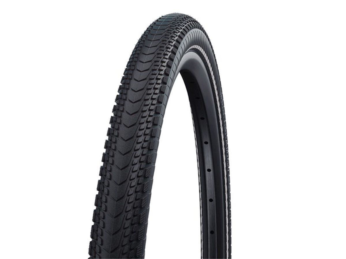 Schwalbe Marathon Almotion - Evolution Line - Micro - Foldedæk - 28x2,15 (55-622) E-25 - Sort