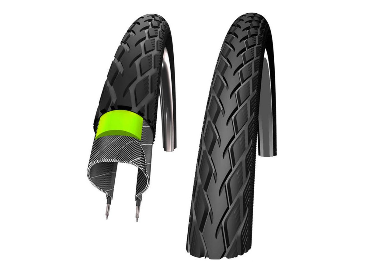 Schwalbe Marathon GreenGuard Tråddæk - 26x1,50 (40-559)