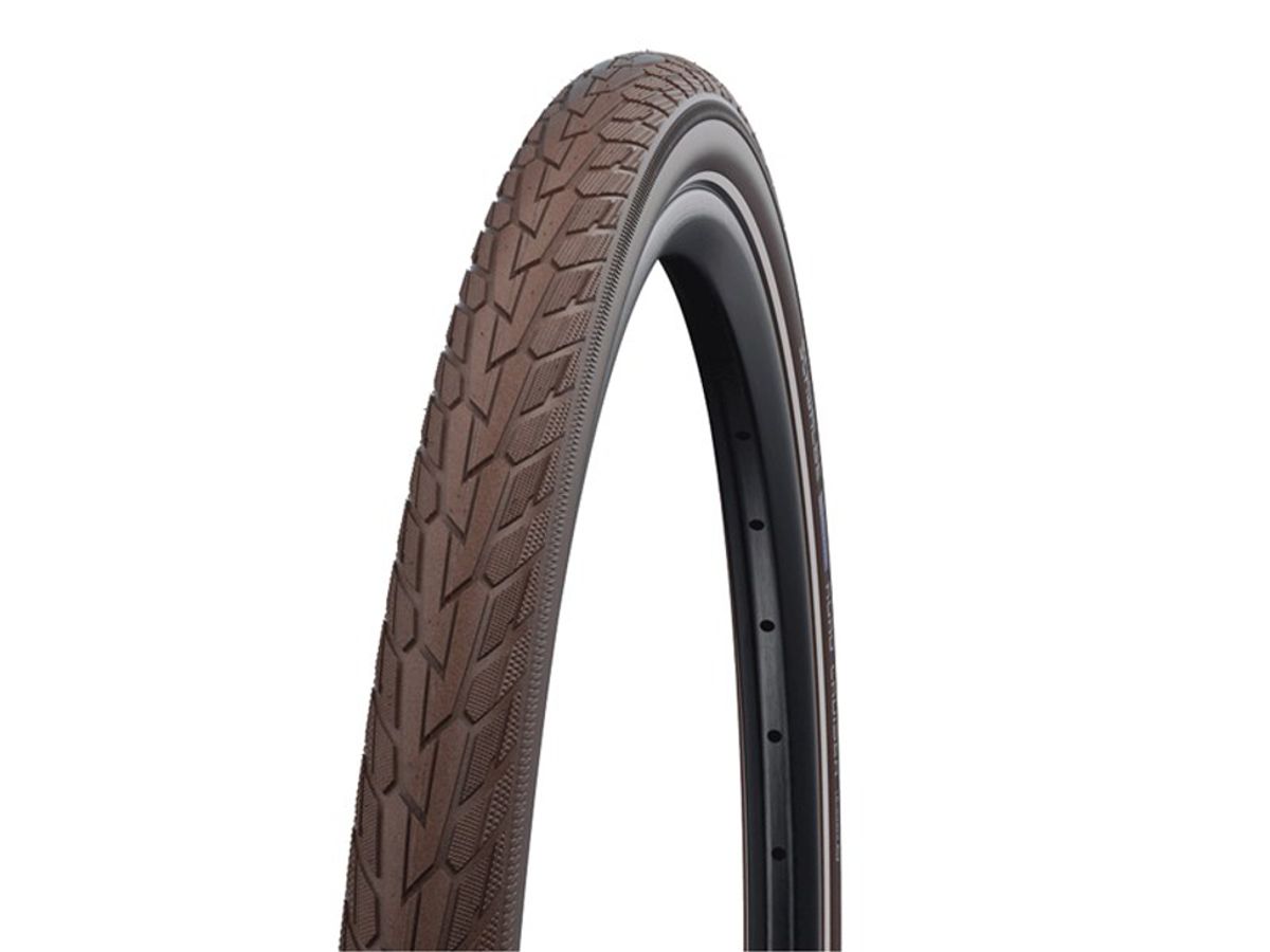 Schwalbe Road Cruiser - K-Guard Tråddæk - 26x1,75 (47-559) - Brun refleks