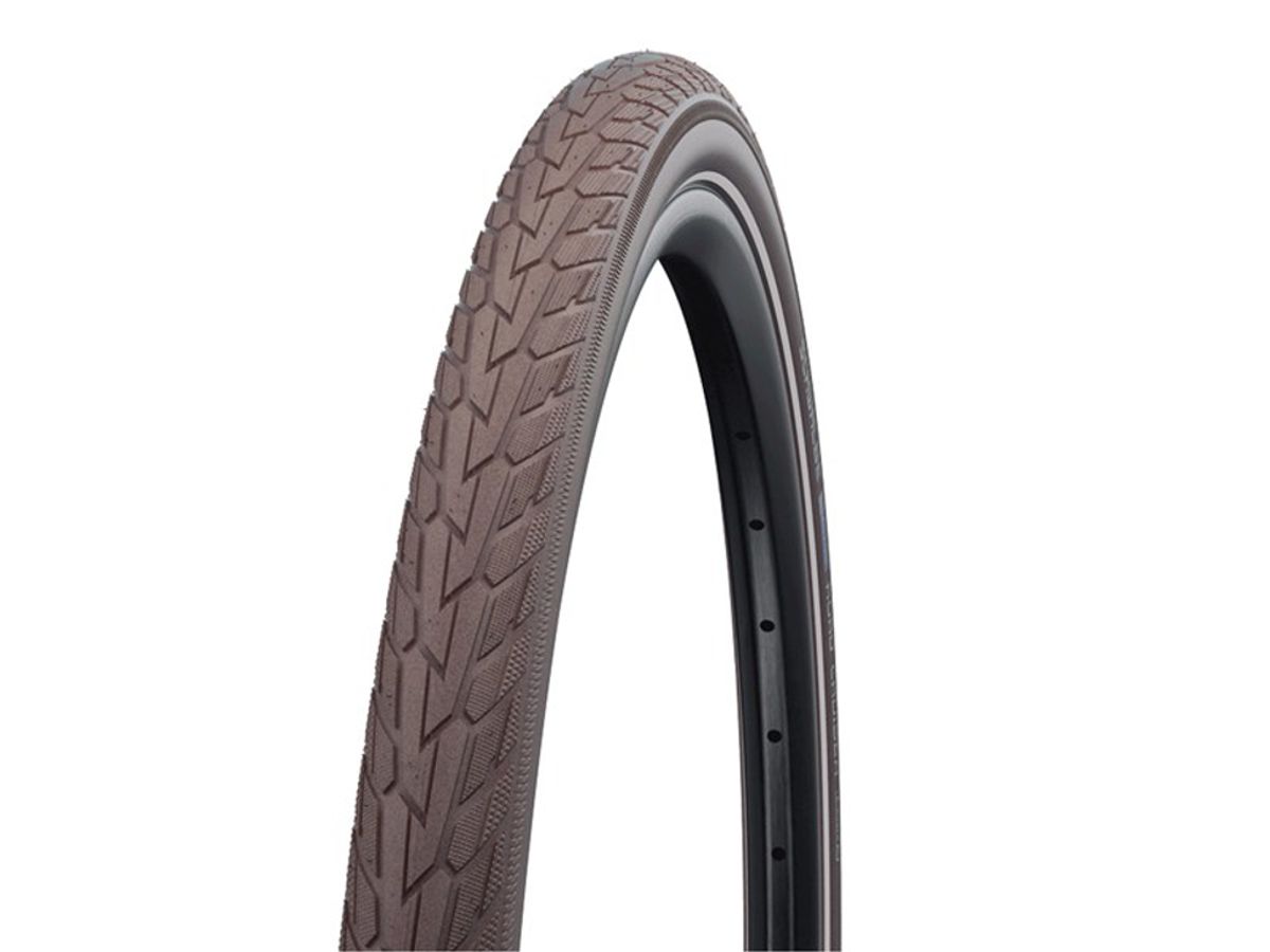 Schwalbe Road Cruiser - K-Guard Tråddæk - 28x1,75 (47-622) - Coffee refleks