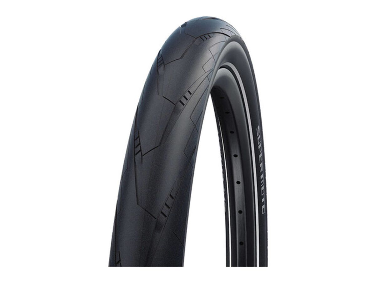 Schwalbe Super Moto - Tråddæk - 28x2,00 (50-622) E-50 - Sort