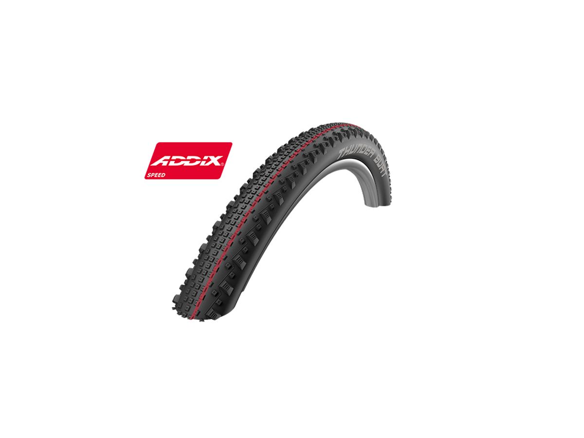 Schwalbe Thunder Burt Addix Speed Evolution Line SnakeSkin TL Easy Foldedæk - 27,5x2,10