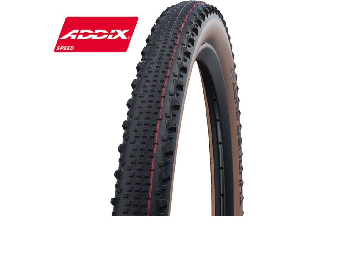 Schwalbe Thunder Burt - Evolution Line Speed TLE Foldedæk - 29x2,25 - Transparent skin