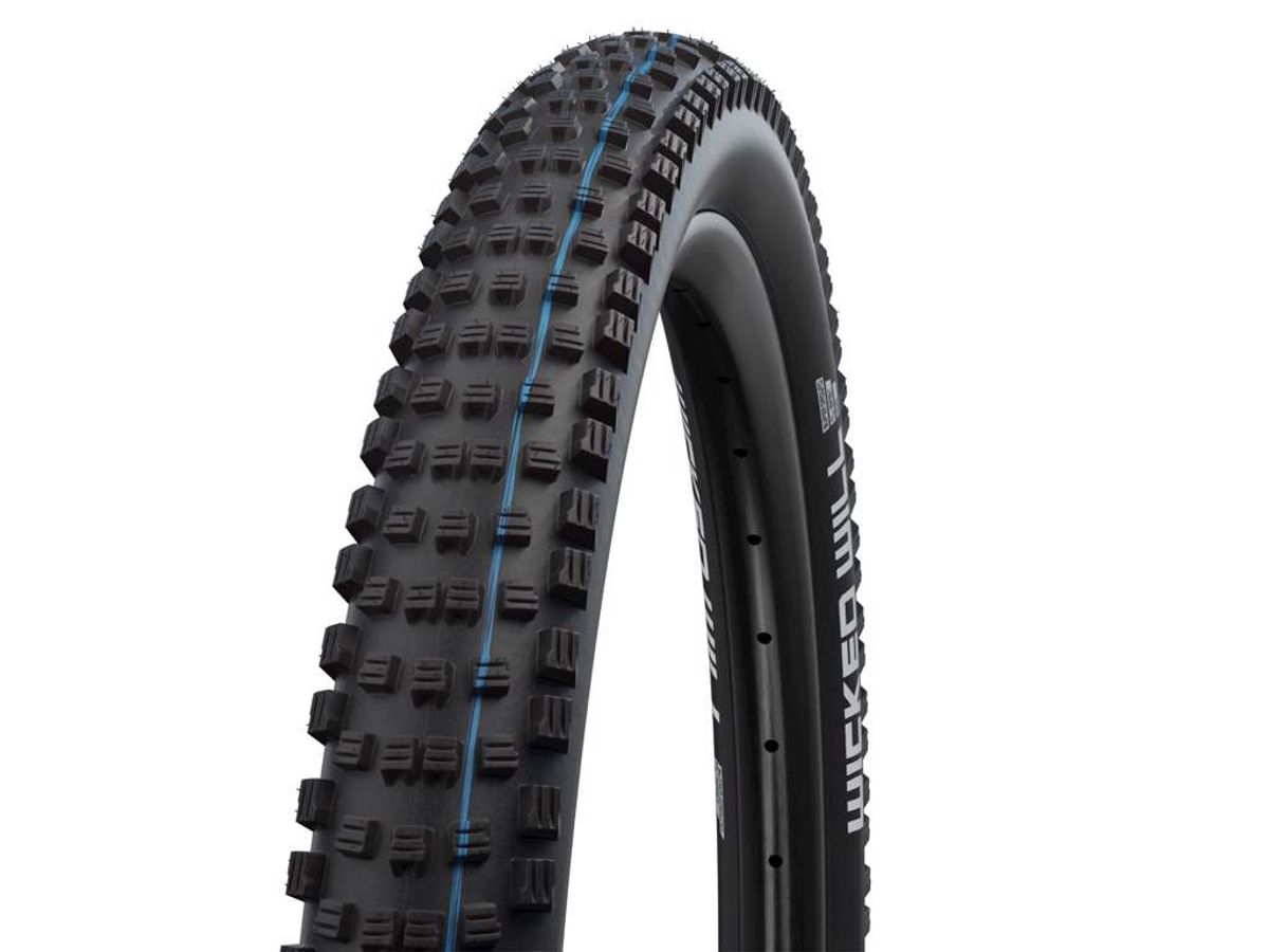 Schwalbe Wicked Will Evo TLE - Addix Super Ground - Foldedæk - 27,5x2,25 (57-584) - Sort