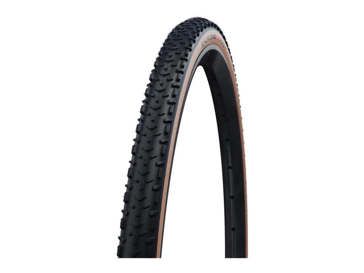 Schwalbe X-One R - Cross Foldedæk - 28x1,30 (33-622) Transparent sidewall Skin