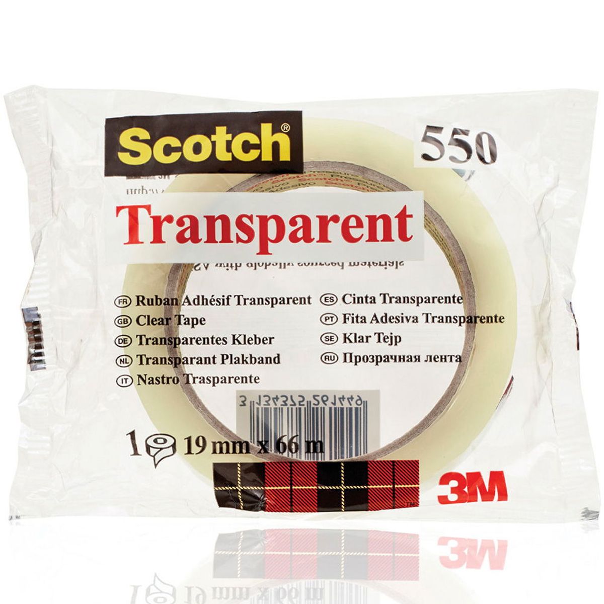 Scotch tape 7100194347 transparent 19 mm x 66 m