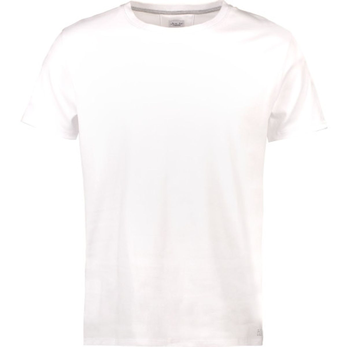 Seven Seas Interlock T-shirt S620, rund hals, hvid, str. L