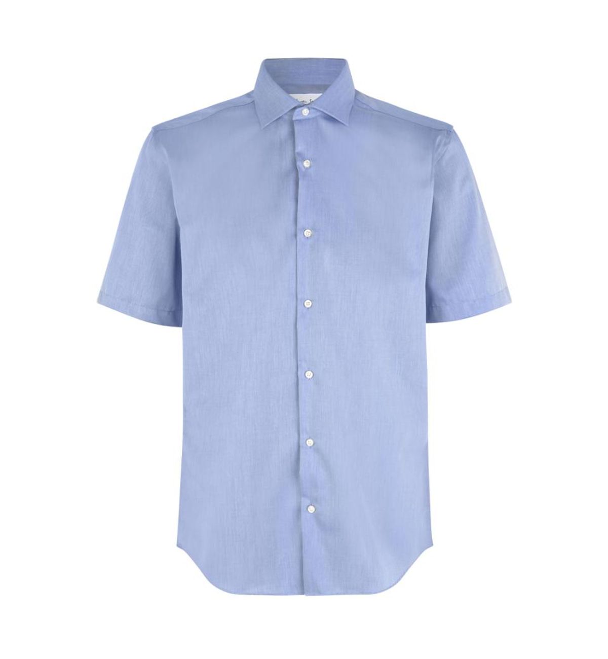 Seven Seas Kortærmet Skjorte Modern Fit Ss254 Light Blue