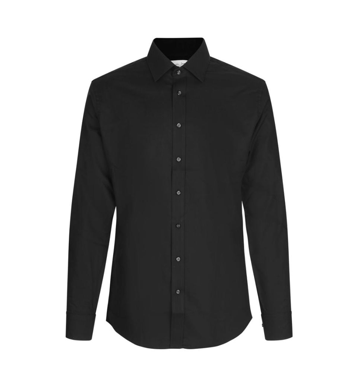 Seven Seas Skjorte Slim Fit Ss30 Black