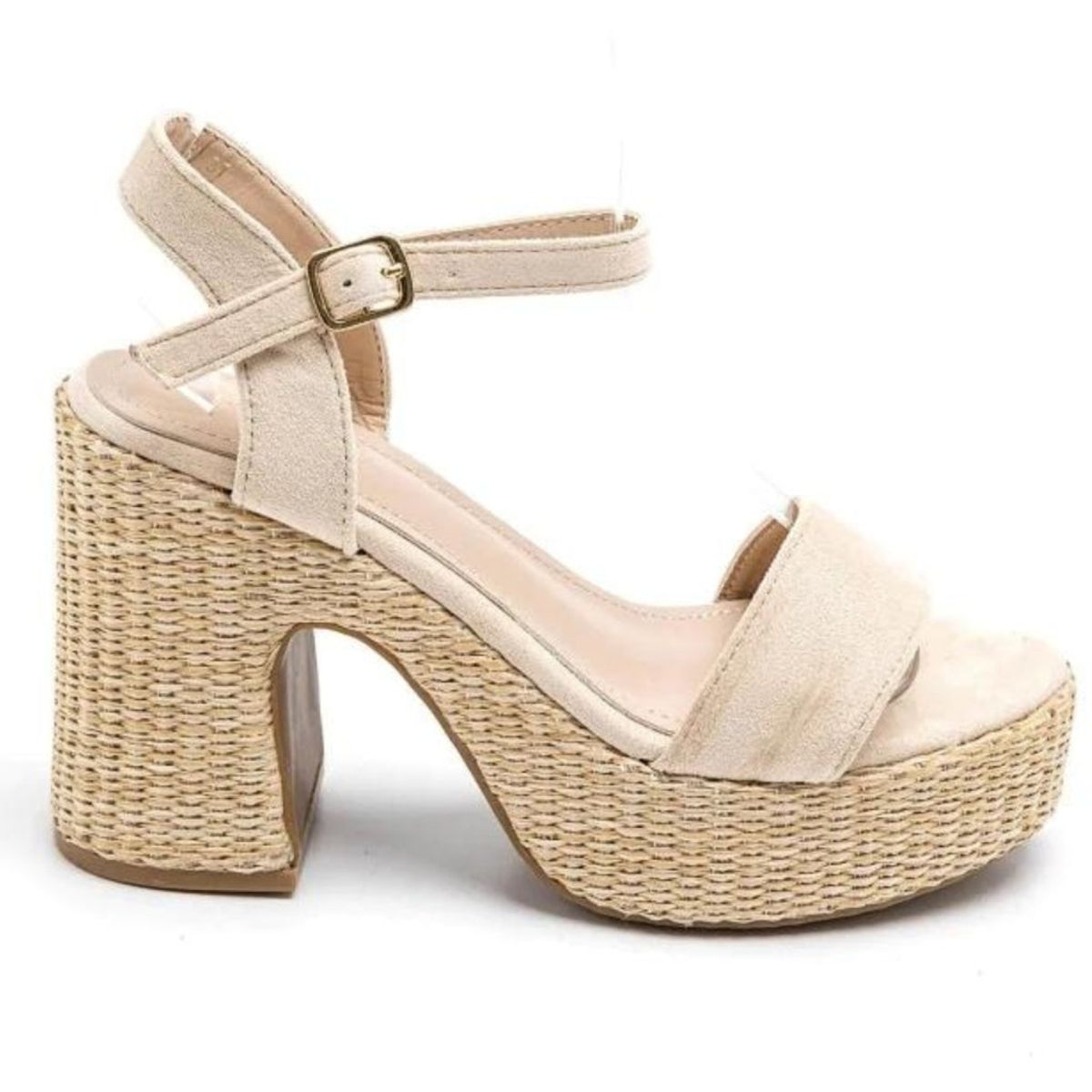 Sigrid dame plateau 3857 - Beige