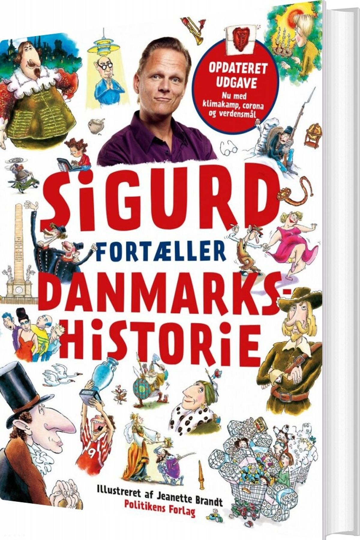 Sigurd Fortæller Danmarkshistorie - Sigurd Barrett - Bog