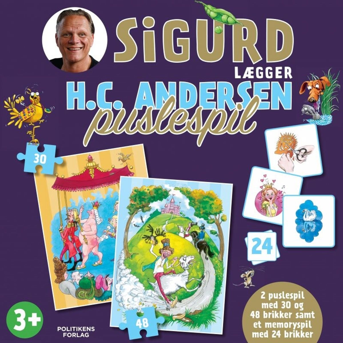 Sigurd Lægger H.c. Andersen - Puslespil