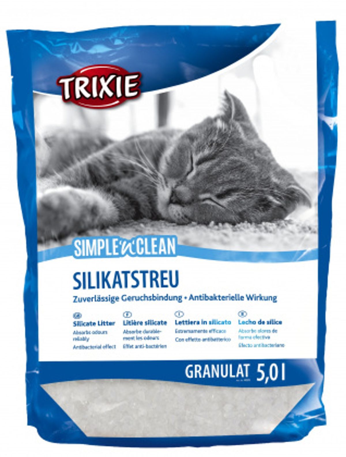 Simple'n'Clean Silicate Litter. Granulat. 8l.