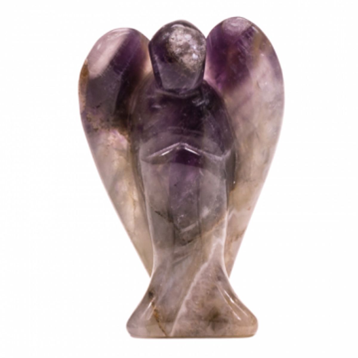 Skytsengel i Ametyst 3.4 cm - Engle statuer - GodKarmaShop