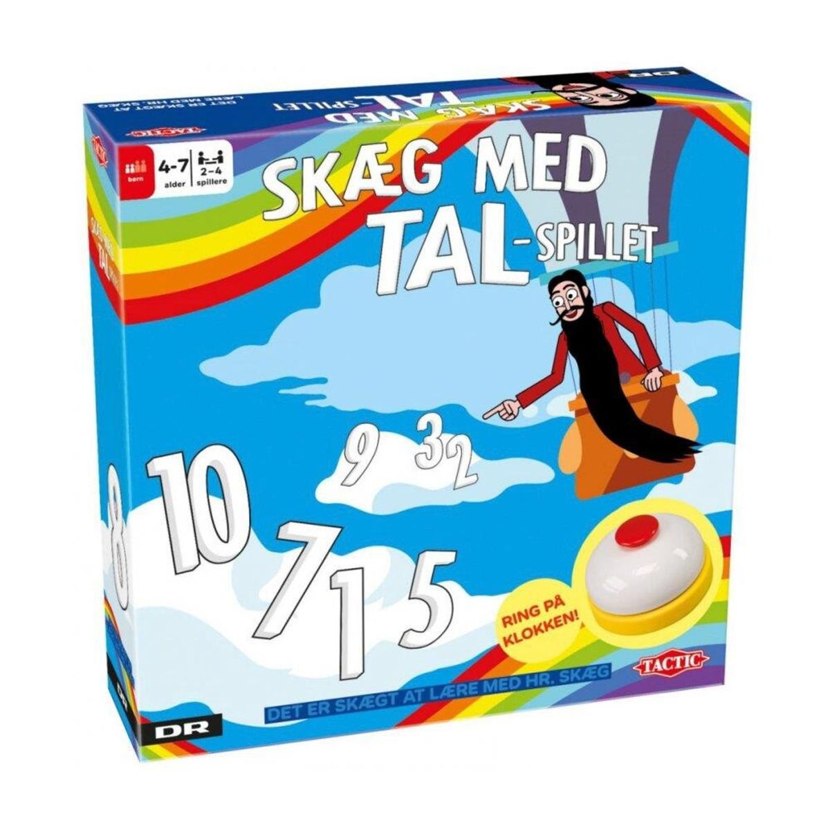 Skæg Med Tal spillet - Fra 4 år.