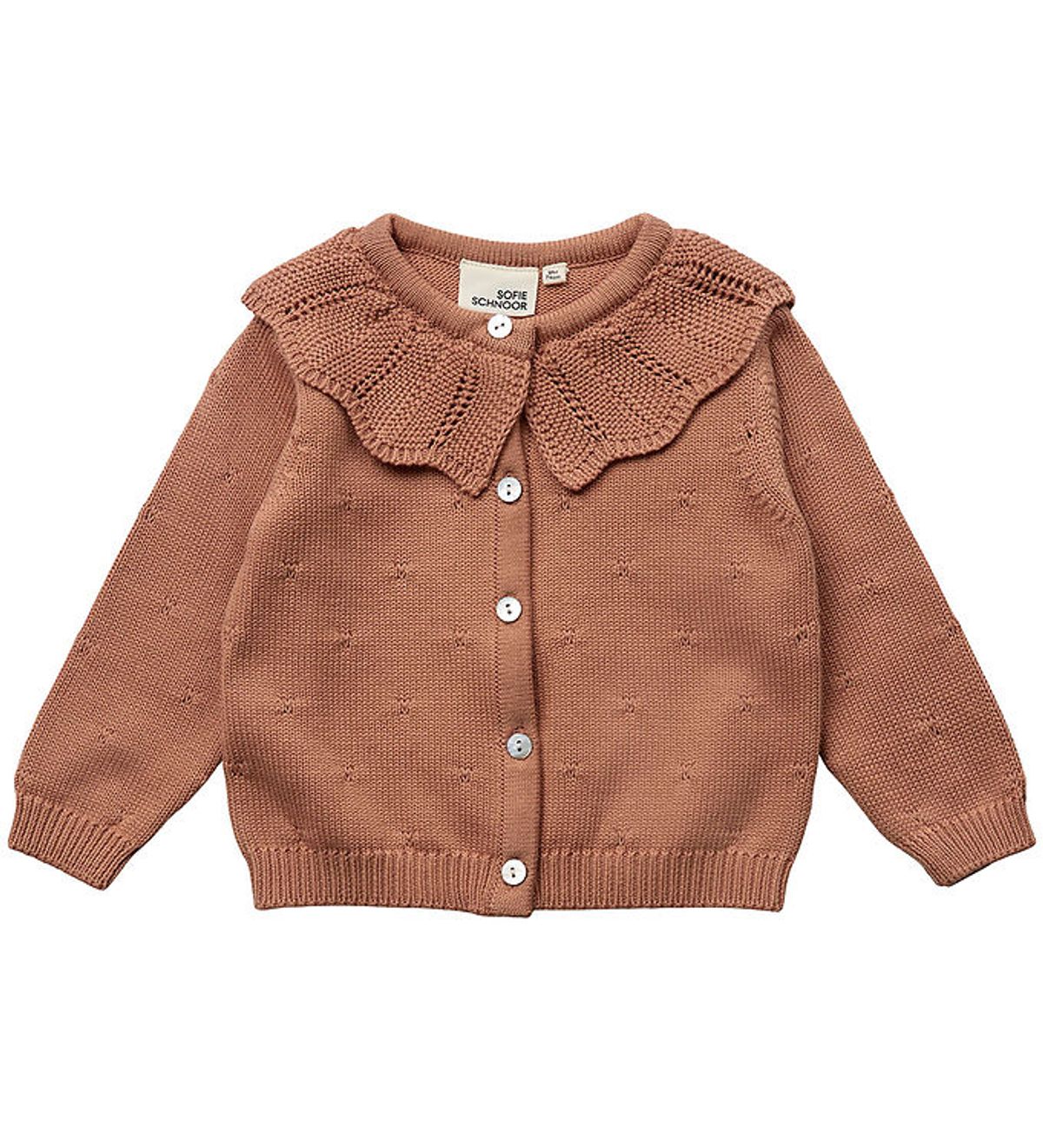 Sofie Schnoor Cardigan - Strik - Rosy brown